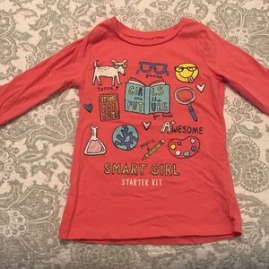 Girls long sleeve tshirt sz 8